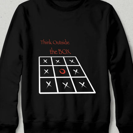 Think Outside the Box Sweatshirt - basmatik.com