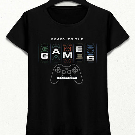 Game - Gamer Kadın Tişört - basmatik.com