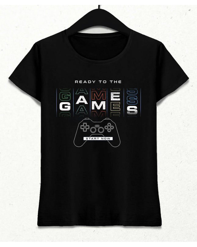Game - Gamer Kadın Tişört - basmatik.com