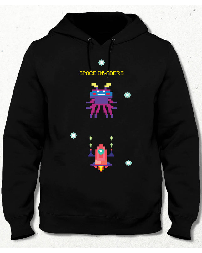 Pixel Space Game Hooded Sweatshirt
