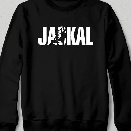 Jackal Siyah Sweatshirt - basmatik.com