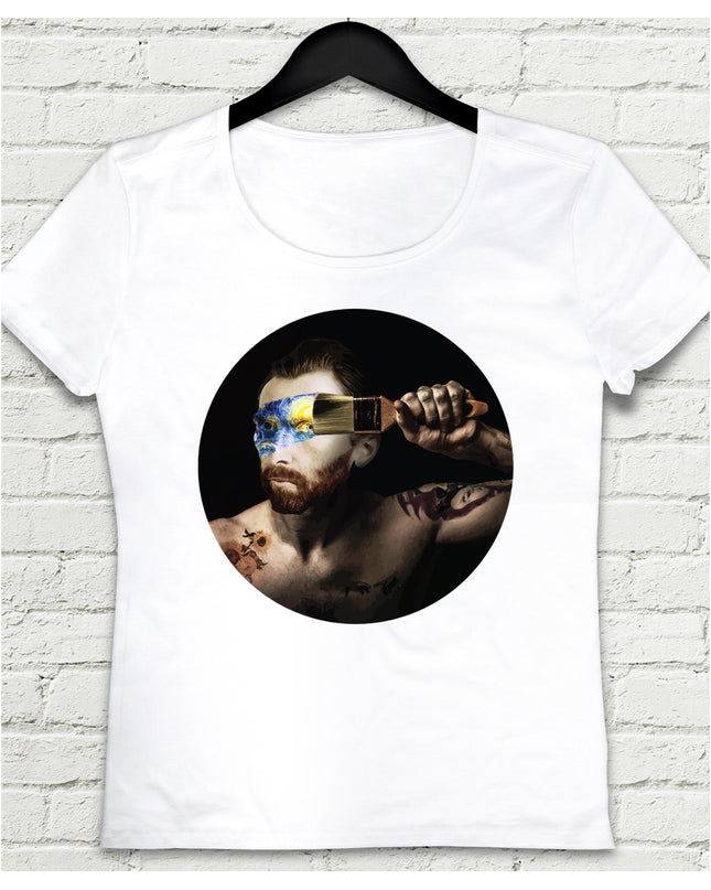 Van Gogh Kadın tshirt - basmatik.com