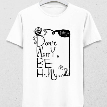 Be Happy Erkek Tişört - basmatik.com