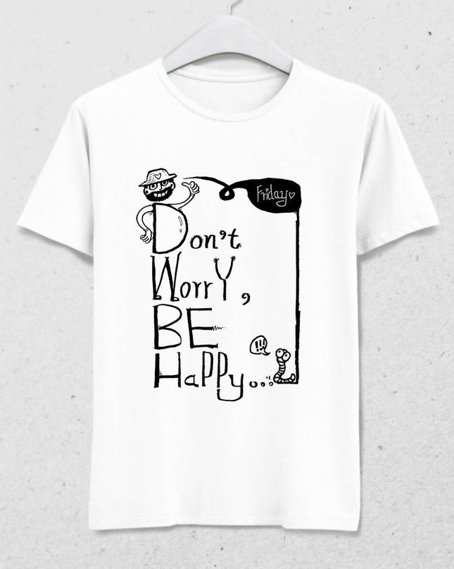 Be Happy Erkek Tişört - basmatik.com