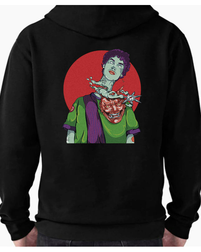 Suicide Sweatshirt Back Hoodie