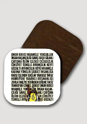 violation bardak altlığı - basmatik.com