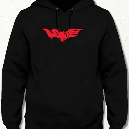 Smile Kapüşonlu Sweatshirt - basmatik.com
