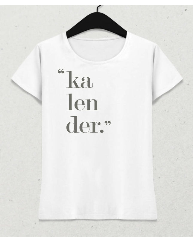 Kalender Women's T-Shirt