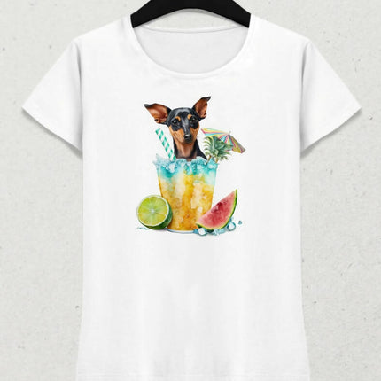 Köpekler Yaz Temalı T-shirt 5