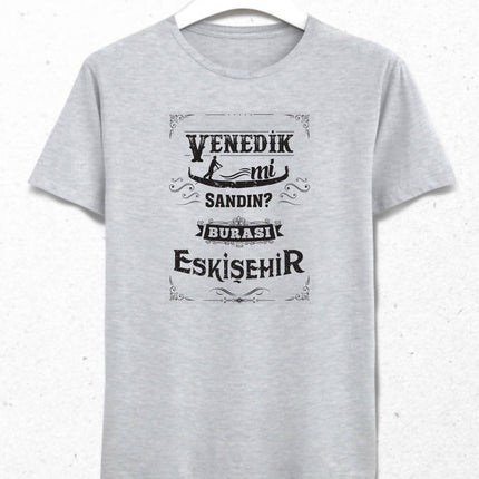 Burası Eskişehir - 1 / Erkek Tshirt - basmatik.com