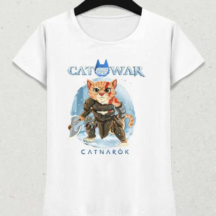 Cat Of War Kadın Tişört - basmatik.com
