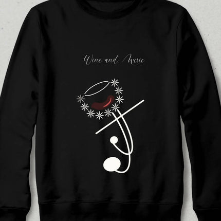 Wine and Music Sweatshirt