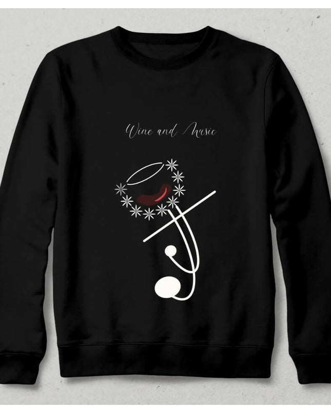 Wine and Music Sweatshirt