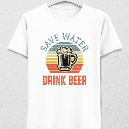 Save Water Drink Beer / Erkek Tshirt - basmatik.com