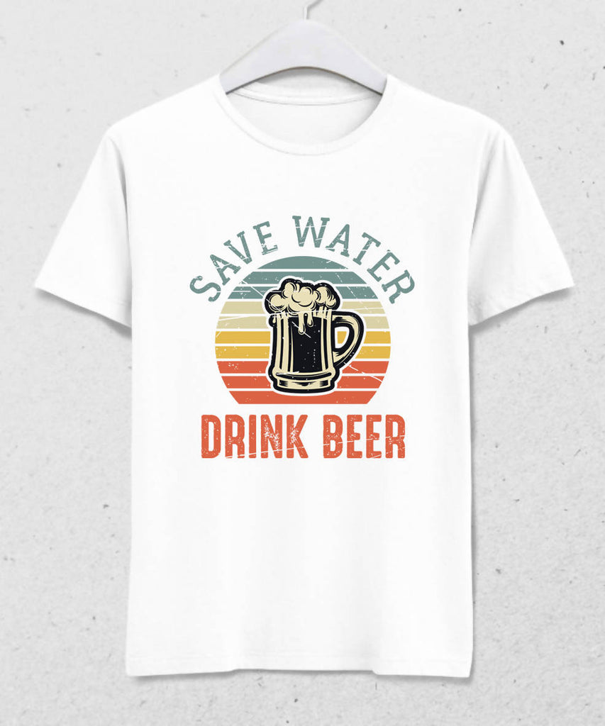 Save Water Drink Beer / Erkek Tshirt - basmatik.com