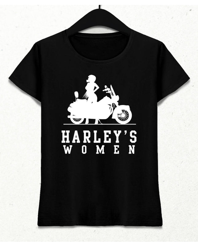 Harley Woman Kadın Tişört - basmatik.com