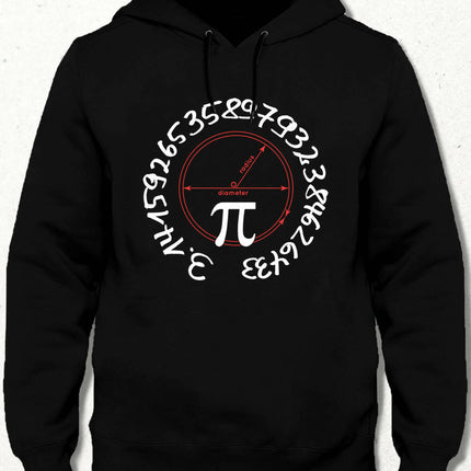 Pi Day Kapüşonlu Sweatshirt - basmatik.com