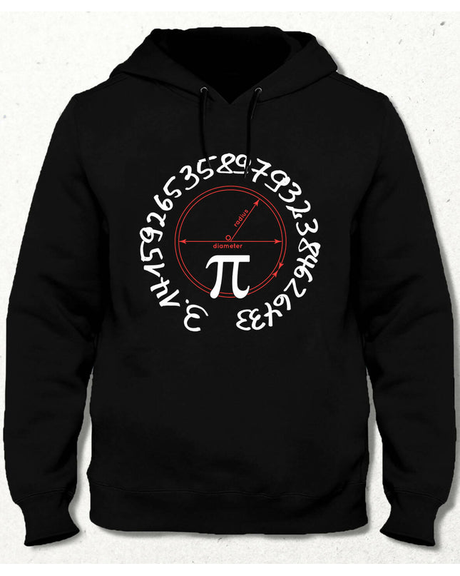 Pi Day Kapüşonlu Sweatshirt - basmatik.com