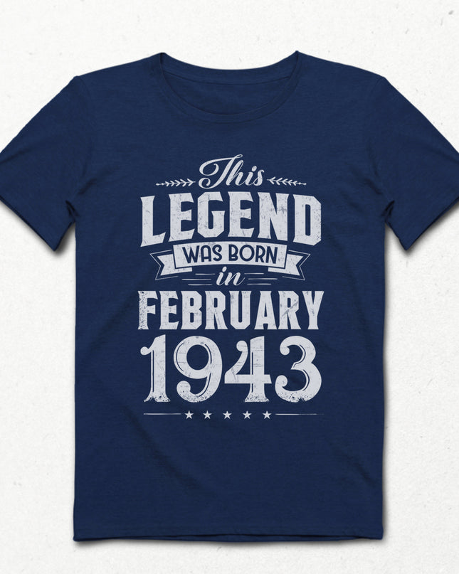 This legend indigo doğum günü tişört - basmatik.com