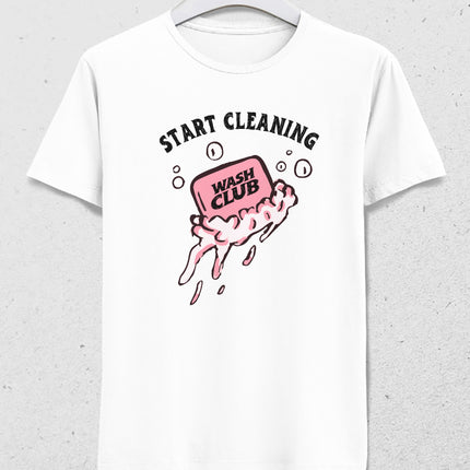 wash club coronavirus erkek tişört - basmatik.com