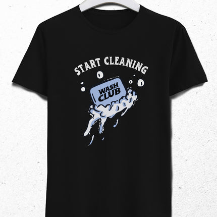 wash club coronavirus erkek tişört - basmatik.com