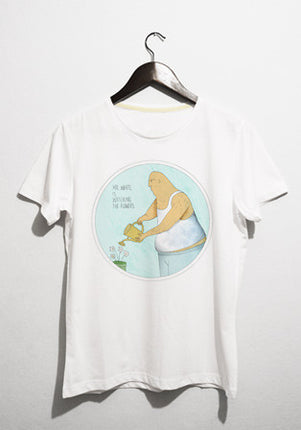 watering t-shirt - basmatik.com