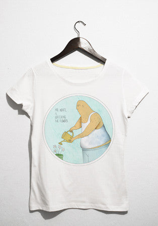 watering t-shirt - basmatik.com