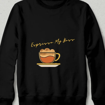 Espresso Patronum Sweatshirt - black
