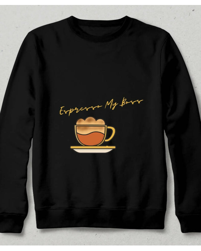 Espresso Patronum Sweatshirt - black
