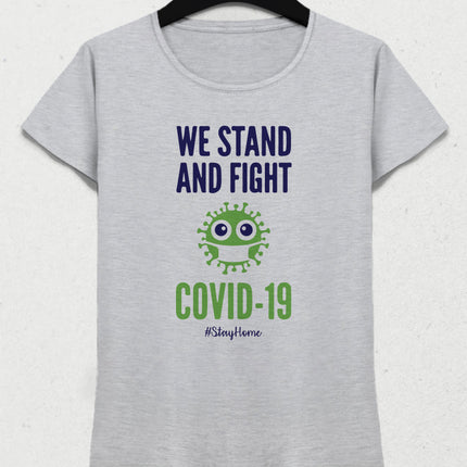 we stand and fight kadın tişört - basmatik.com
