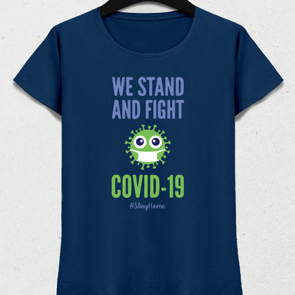we stand and fight kadın tişört - basmatik.com