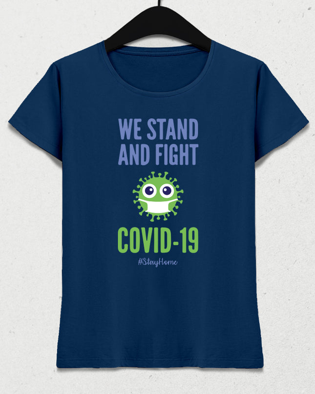 we stand and fight kadın tişört - basmatik.com