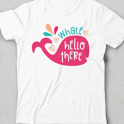 Balina çocuk tişört - basmatik.com