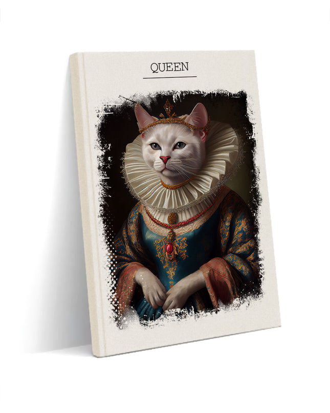 White queen cat defter
