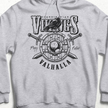 Vikings kapşonlu - basmatik.com