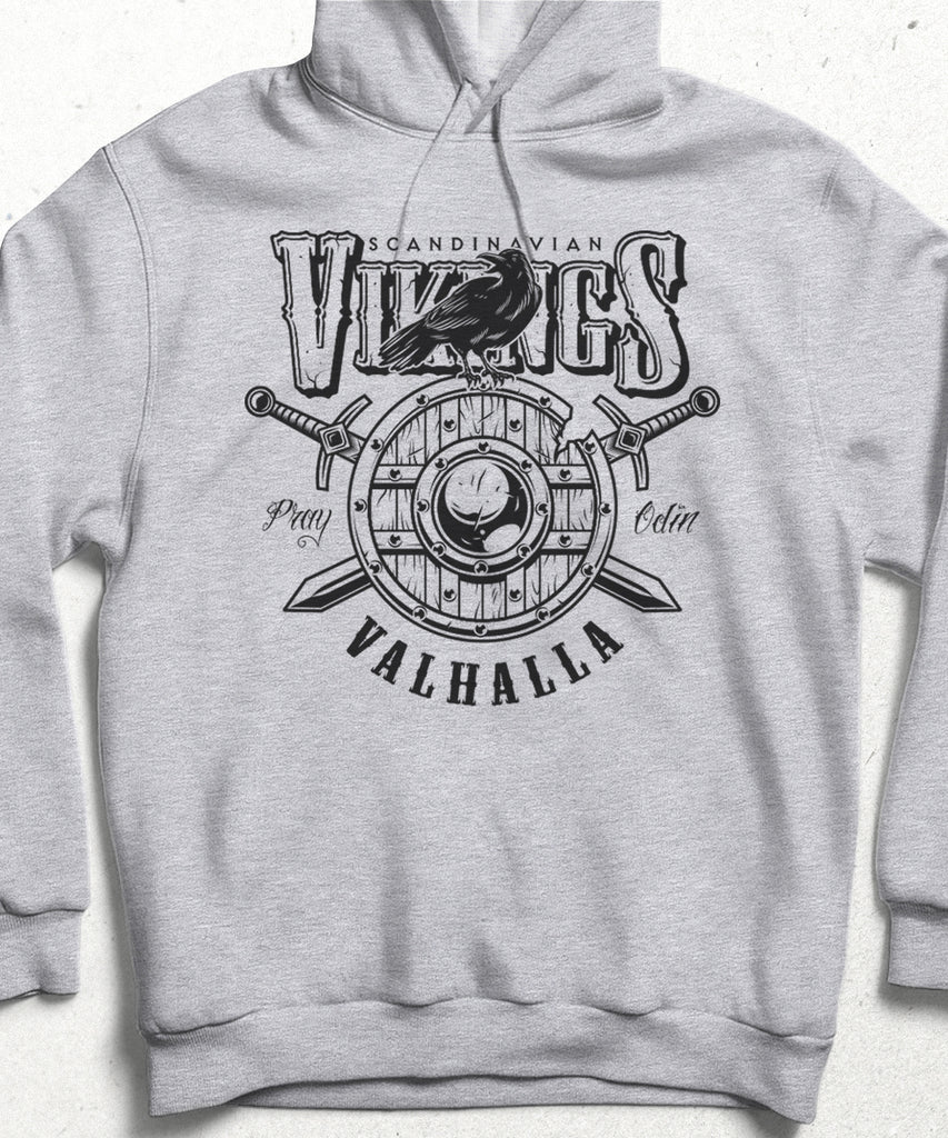 Vikings kapşonlu - basmatik.com