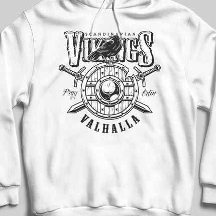 Vikings kapşonlu - basmatik.com