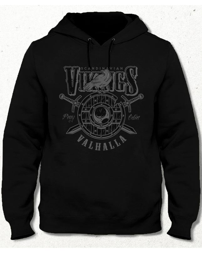 Vikings kapşonlu - basmatik.com