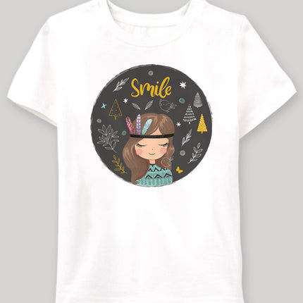wild girl Çocuk tshirt - basmatik.com