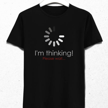 Thinking, Please Wait Men's T-Shirt