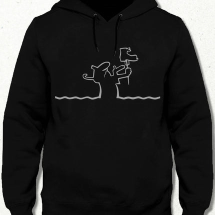 Mr. Curious (La Linea) v3 Hooded Sweatshirt