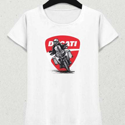 Ducati Multistrada Kadın Tshirt - basmatik.com