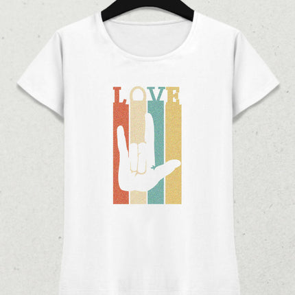 AŞK KADIN TSHİRT