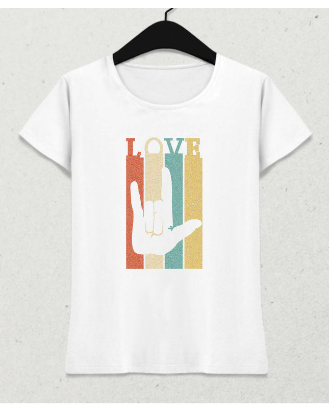 AŞK KADIN TSHİRT