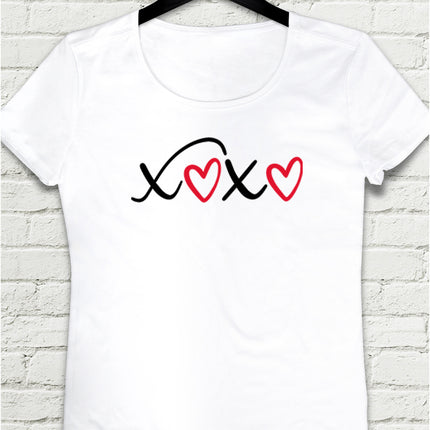 Oxox Beyaz Kadın tshirt - basmatik.com