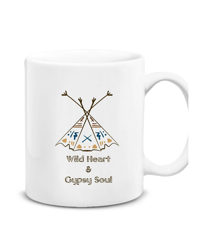 Wild Heart and Gypsy Soul Mug 