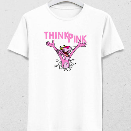 Think Pink v2 Erkek Tişört - basmatik.com