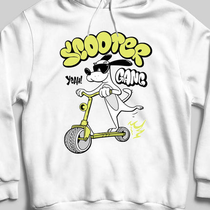 Scooter Dog Hooded Sweatshirt