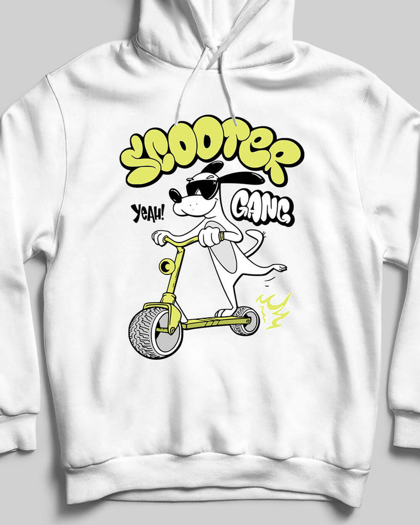 Scooter Dog Hooded Sweatshirt