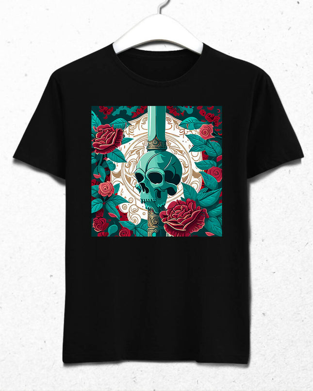 Skull, Rose and Sword 